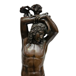 French 19th Century Bronze Statue of Narcissus | Antique & Vintage | Moonee Ponds Antiques | Australia Wide Delivery