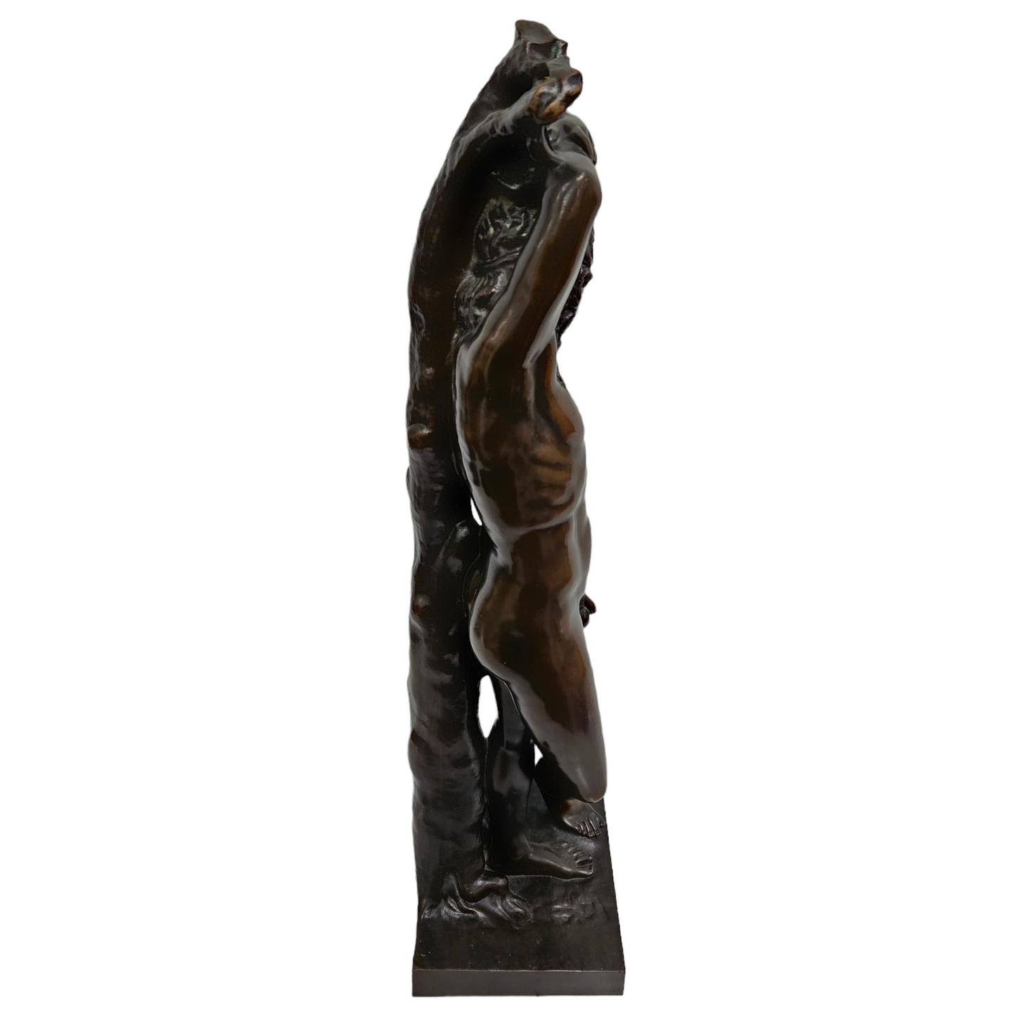 French 19th Century Bronze Statue of Narcissus