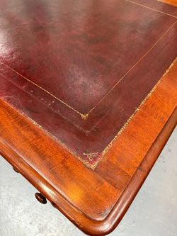 Antique Victorian Walnut Partners Desk | Antique & Vintage | Moonee Ponds Antiques | Australia Wide Delivery