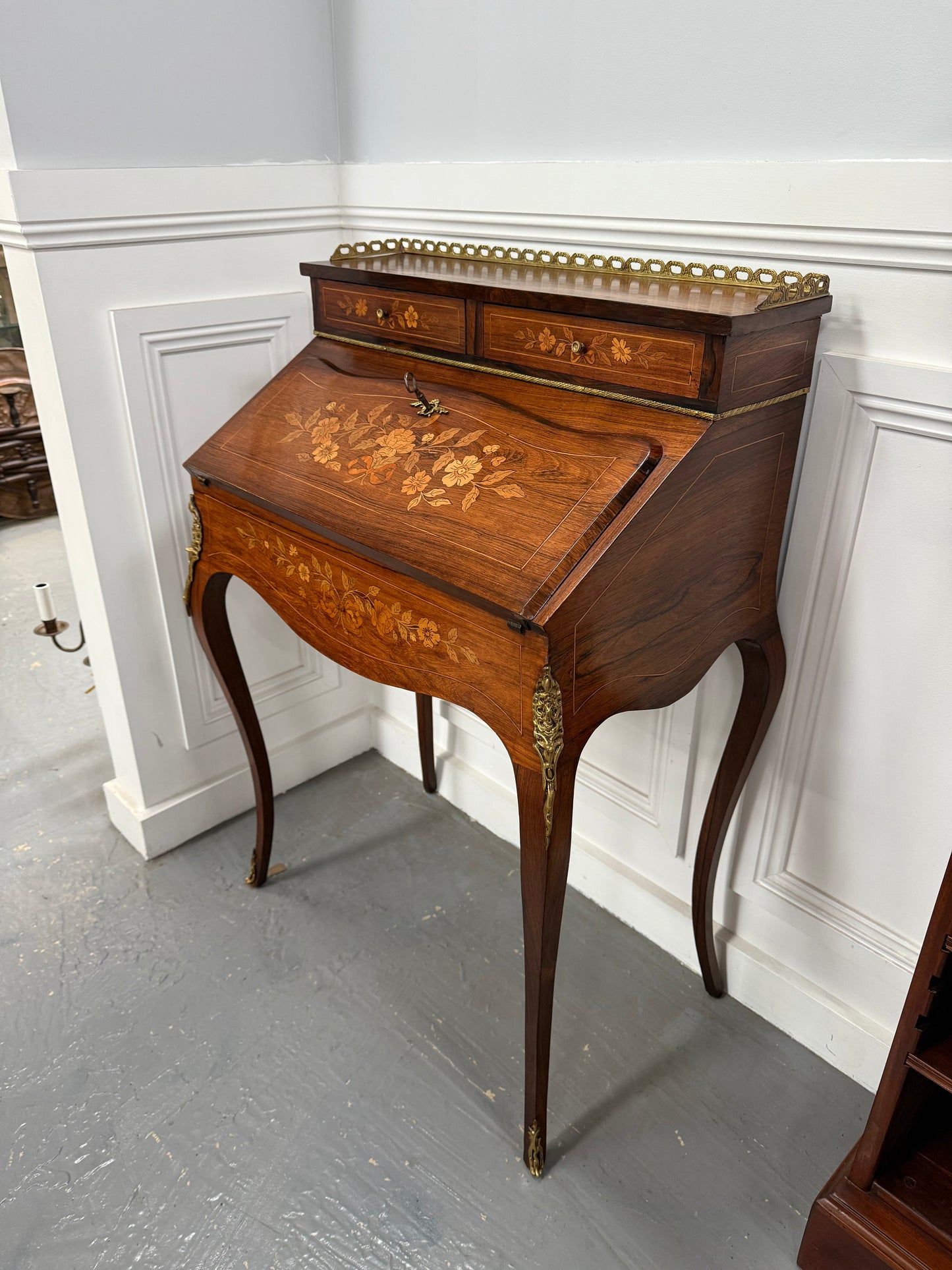 Antique French Bonheur Du Jour Desk