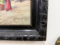 Vintage Oil on Canvas by Hungarian artist N Gyula Gutaljazy