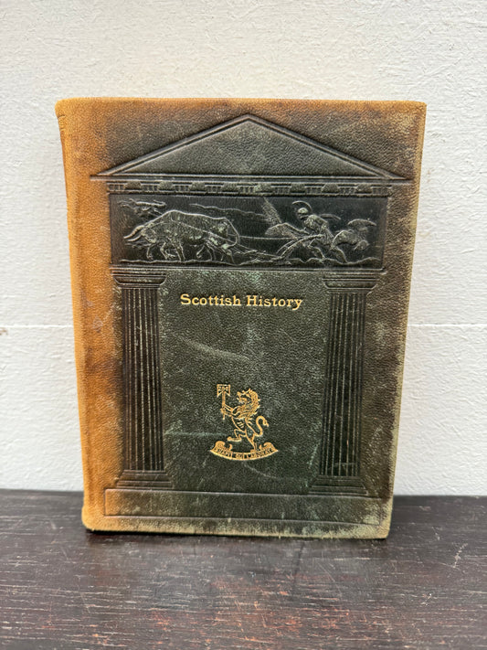 "Told Through the Ages" Stories From Scottish History Leather Bound Book