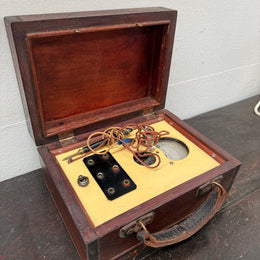 Fabulous Vintage Voltmeter in an Australian Cedar Case
