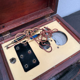 Fabulous Vintage Voltmeter in an Australian Cedar Case