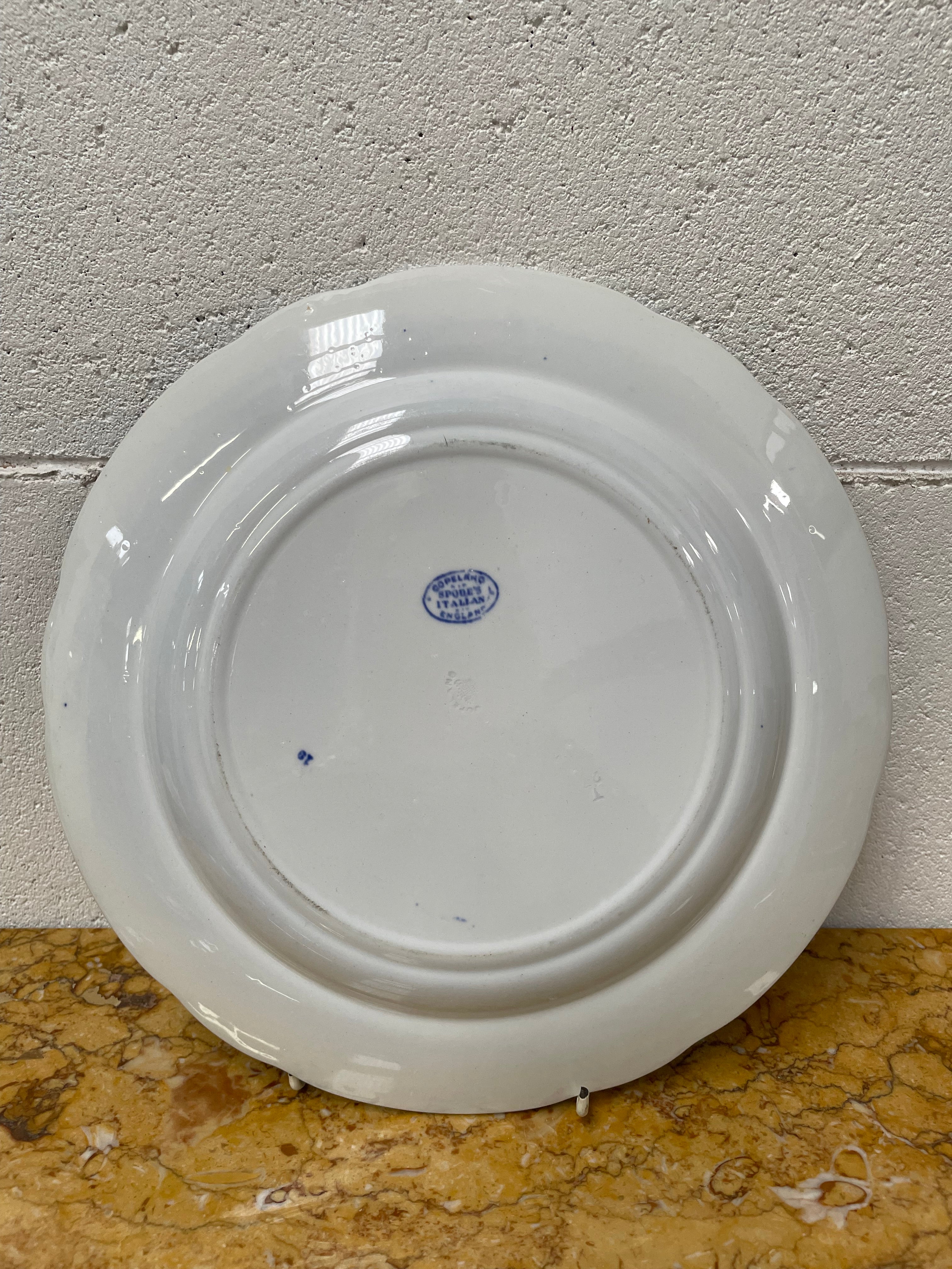 Spode "Italian" Pattern Dinner Plate | Antique & Vintage | Moonee Ponds Antiques | Australia Wide Delivery