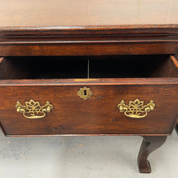 Late 18th Century Large English Oak  Dresser Base