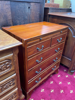 Vintage Huon Pine Chest with Pull-out slide | Antique & Vintage | Moonee Ponds Antiques | Australia Wide Delivery