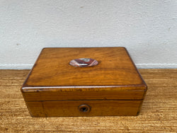 Antique Walnut Playing Cards Box & Cards | Antique & Vintage | Moonee Ponds Antiques | Australia Wide Delivery