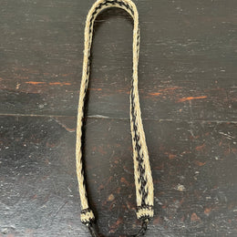 Double Tassel Horse Hair Rodeo Stampede Strings for Cowboy Hat