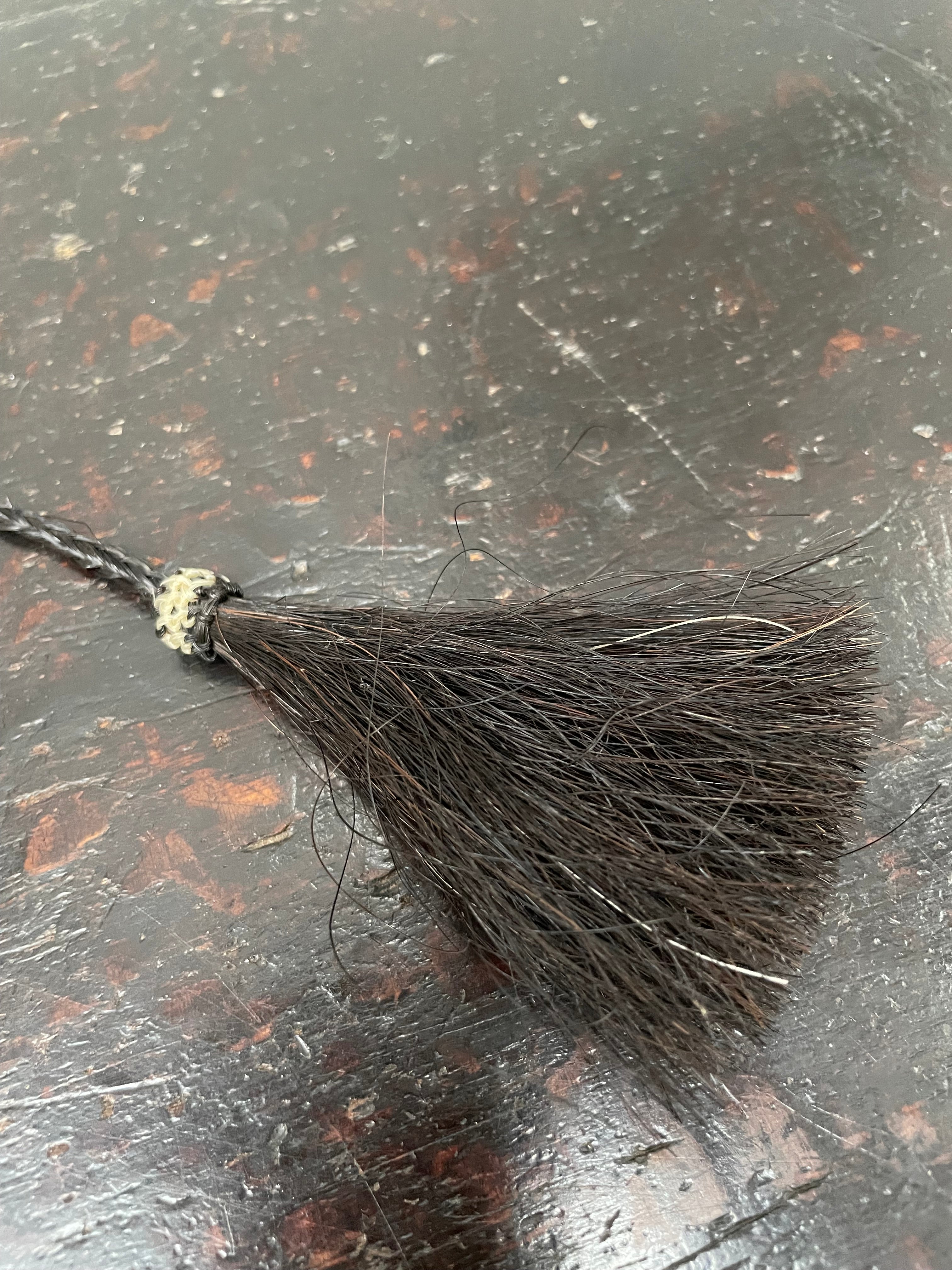 Double Tassel Horse Hair Rodeo Stampede Strings for Cowboy Hat | Antique & Vintage | Moonee Ponds Antiques | Australia Wide Delivery