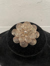 Vintage Silver Filigree Flower Brooch | Antique & Vintage | Moonee Ponds Antiques | Australia Wide Delivery