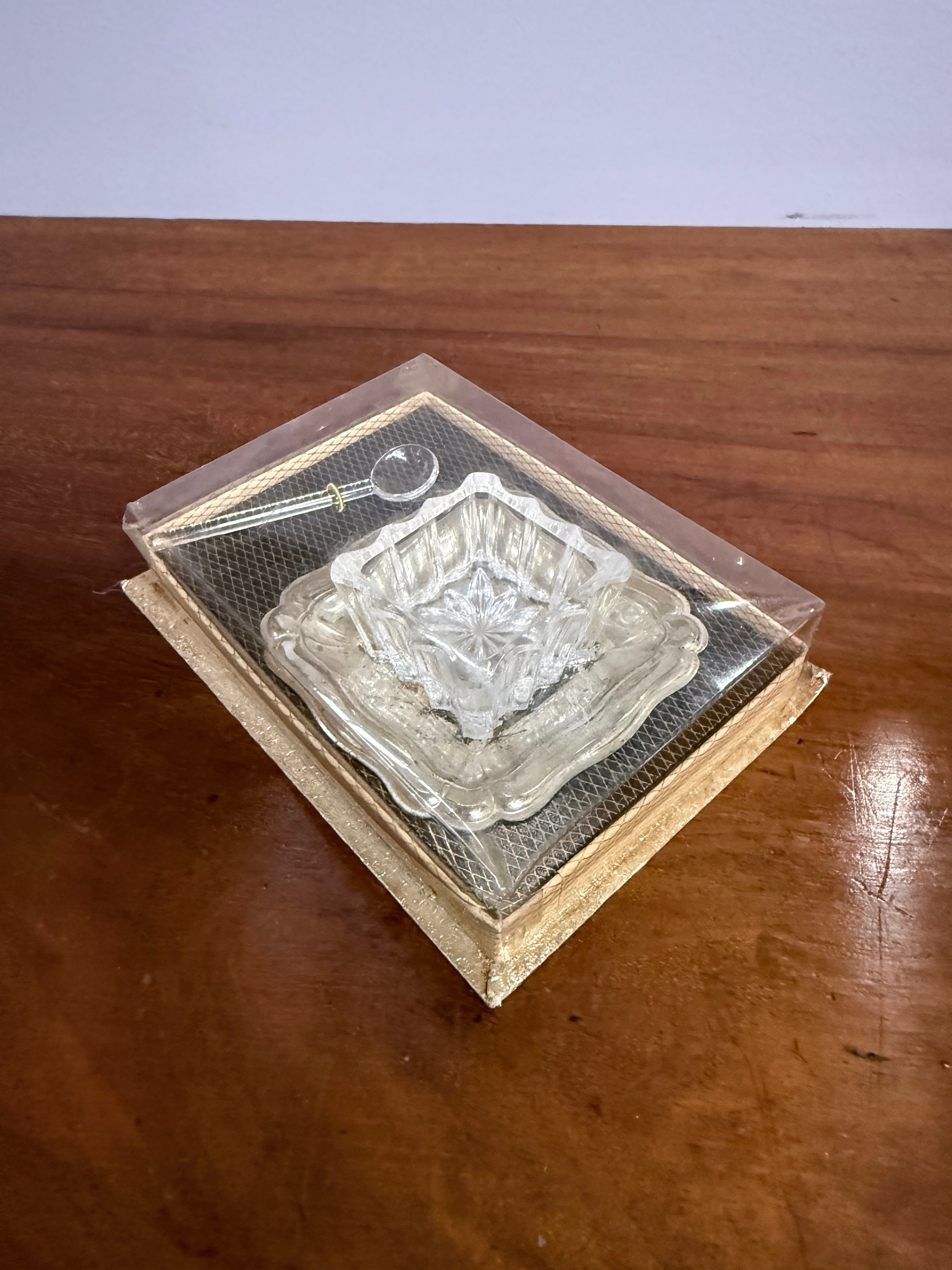 Vintage Salt With Spoon In Original Box | Antique & Vintage | Moonee Ponds Antiques | Australia Wide Delivery