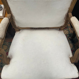 French Pair of Early 19th Century Louis XV Style Armchairs