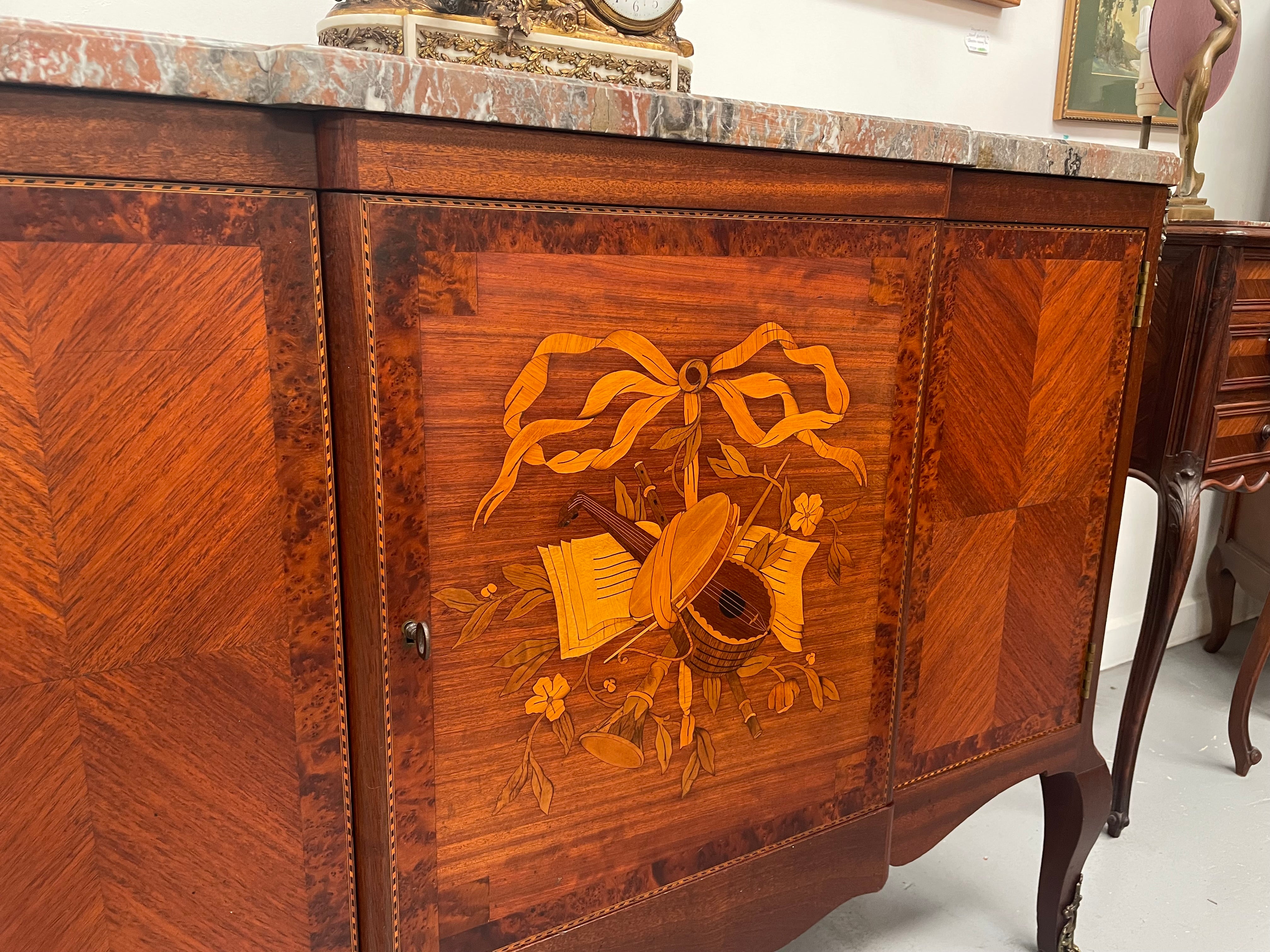Antique Late 19th Century Transitional Style Marble Top Cabinet | Antique & Vintage | Moonee Ponds Antiques | Australia Wide Delivery
