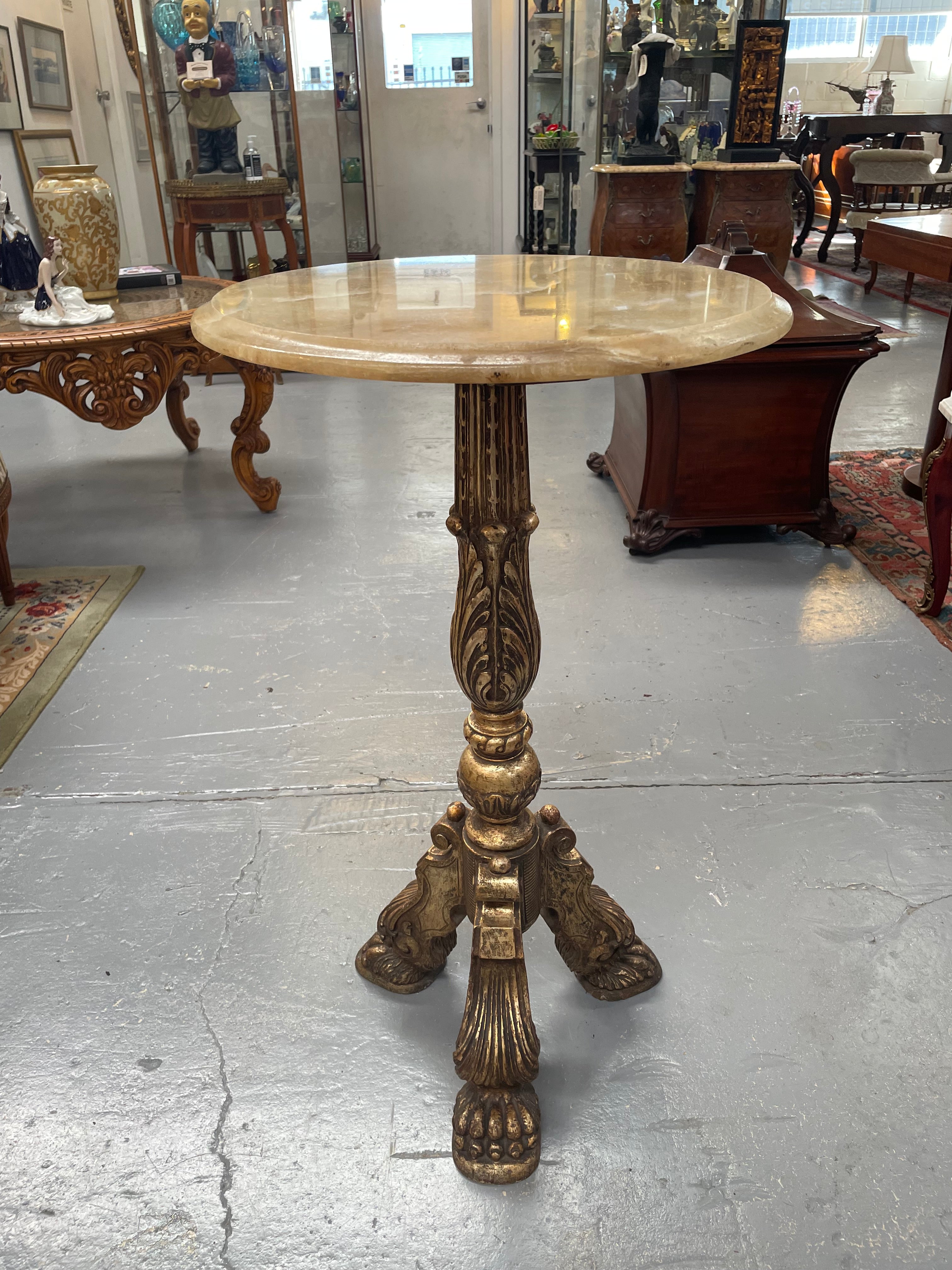 Antique Renaissance Style Alabaster Marble Centre Table | Antique & Vintage | Moonee Ponds Antiques | Australia Wide Delivery