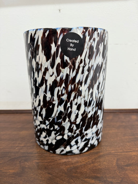 Vintage Decorated Candle Holder/ Vase