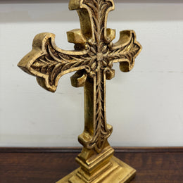 Vintage Gilt Cross