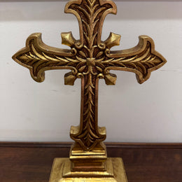 Vintage Gilt Cross