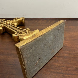 Vintage Gilt Cross