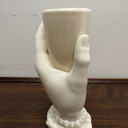 Royal Worcester Parian Ware Hand Vase