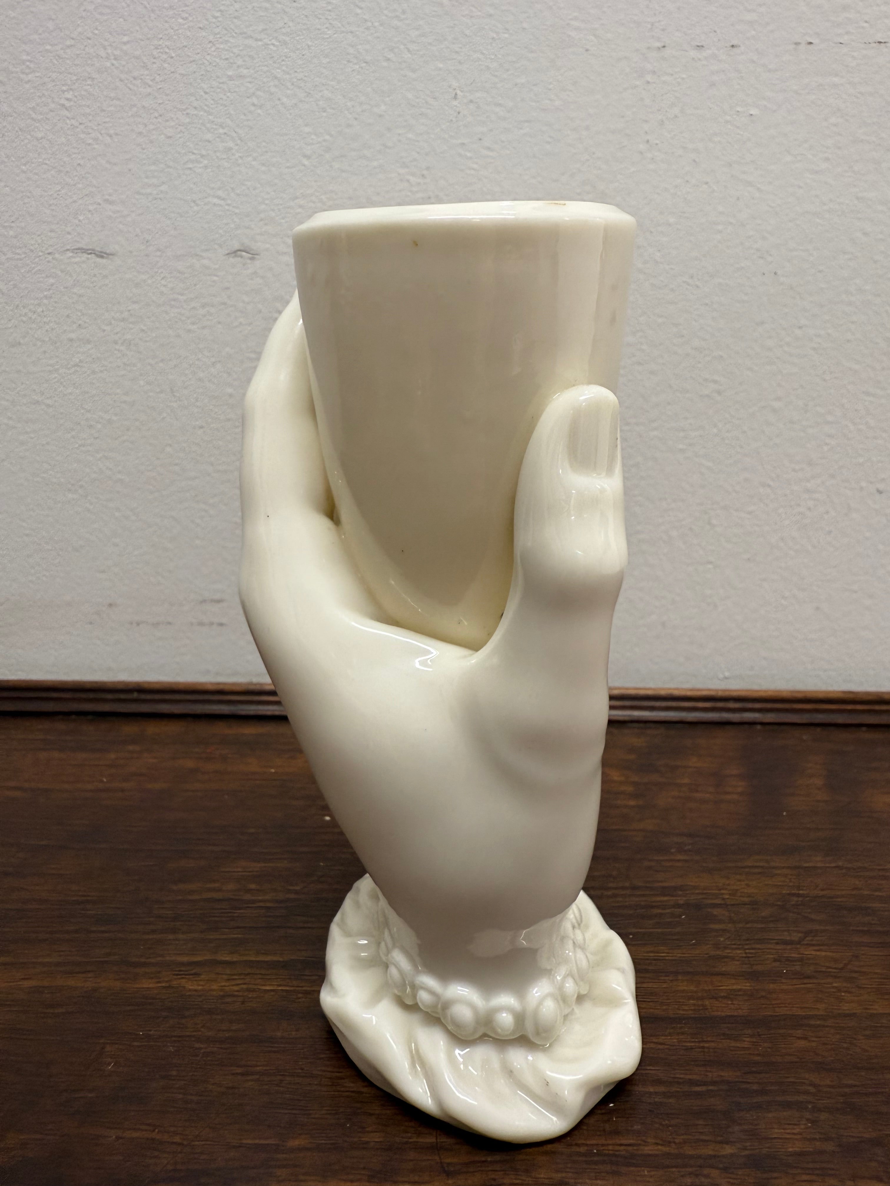 Royal Worcester Parian Ware Hand Vase | Antique & Vintage | Moonee Ponds Antiques | Australia Wide Delivery
