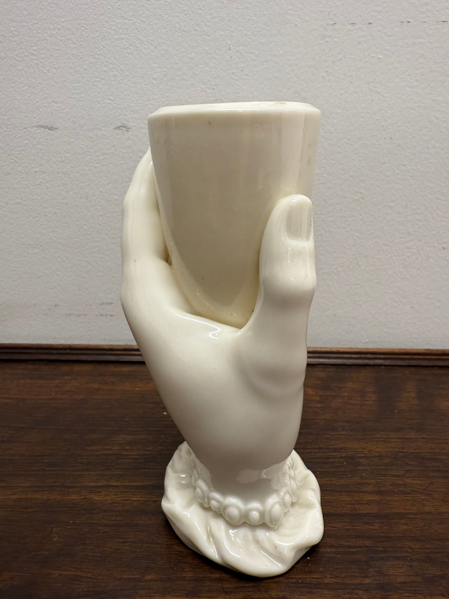 Royal Worcester Parian Ware Hand Vase