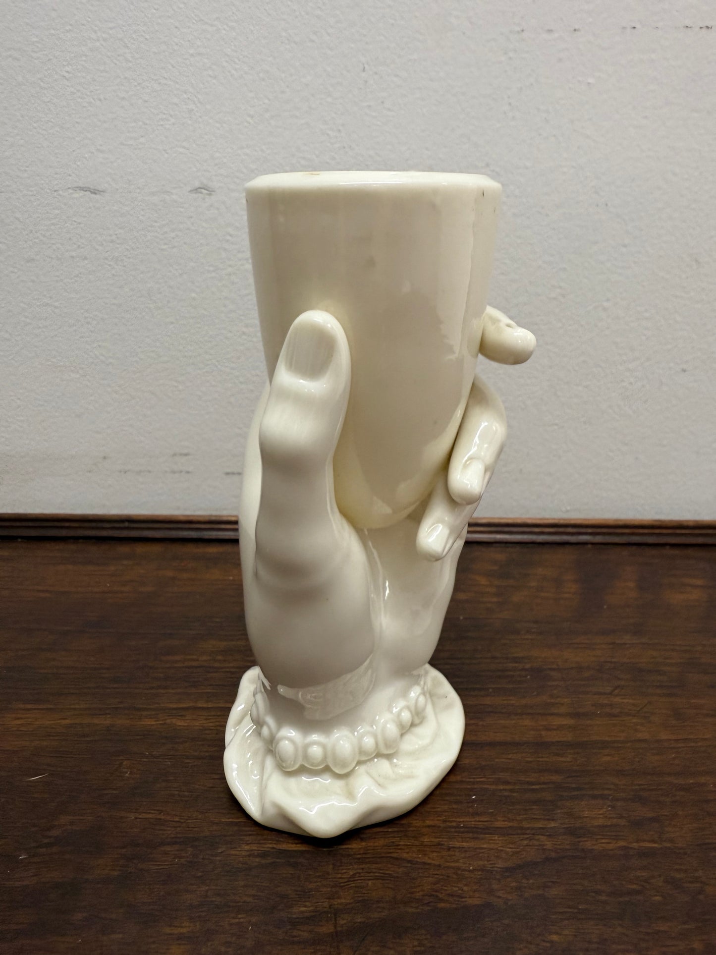 Royal Worcester Parian Ware Hand Vase