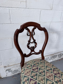 Victorian Tapestry Style Upholstered Single Chair | Antique & Vintage | Moonee Ponds Antiques | Australia Wide Delivery