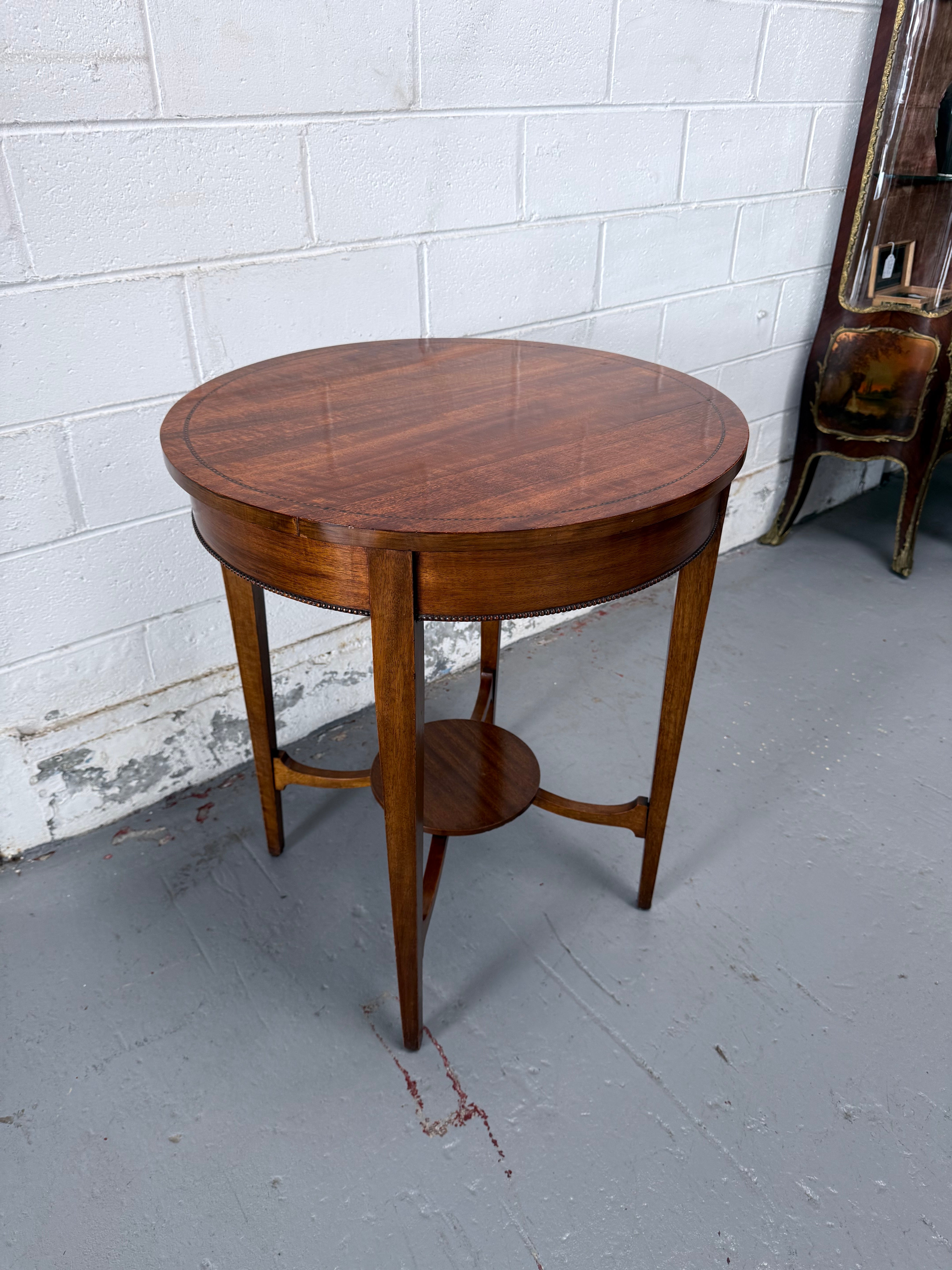 Antique Inlaid Mahogany Centre Table | Antique & Vintage | Moonee Ponds Antiques | Australia Wide
