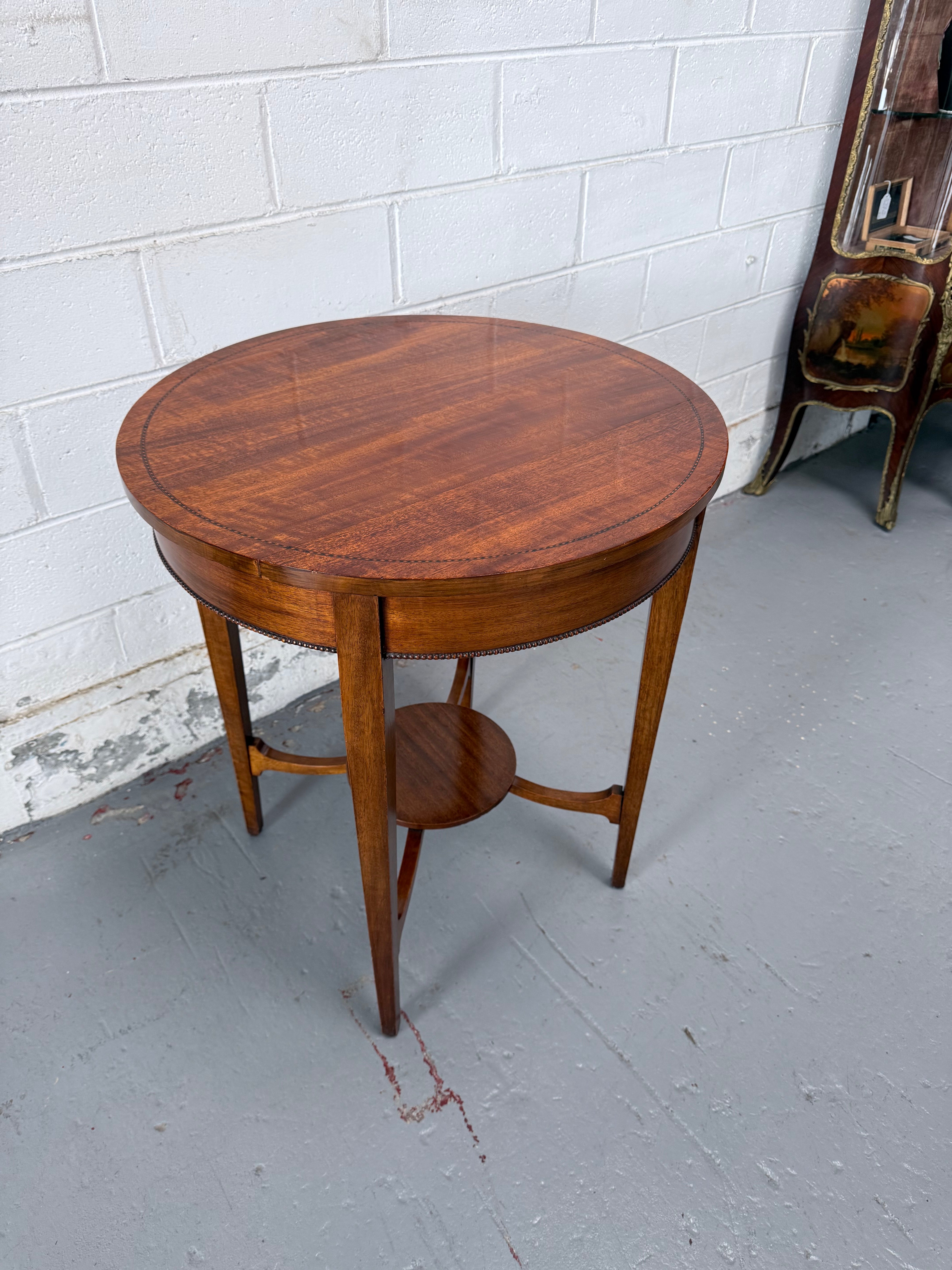 Antique Inlaid Mahogany Centre Table | Antique & Vintage | Moonee Ponds Antiques | Australia Wide