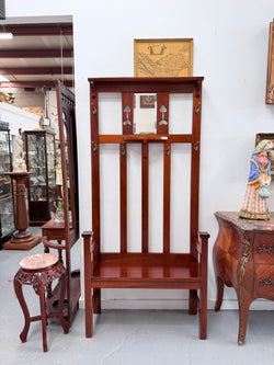 Arts & Crafts Blackwood Hallstand | Antique & Vintage | Moonee Ponds Antiques | Australia Wide Delivery