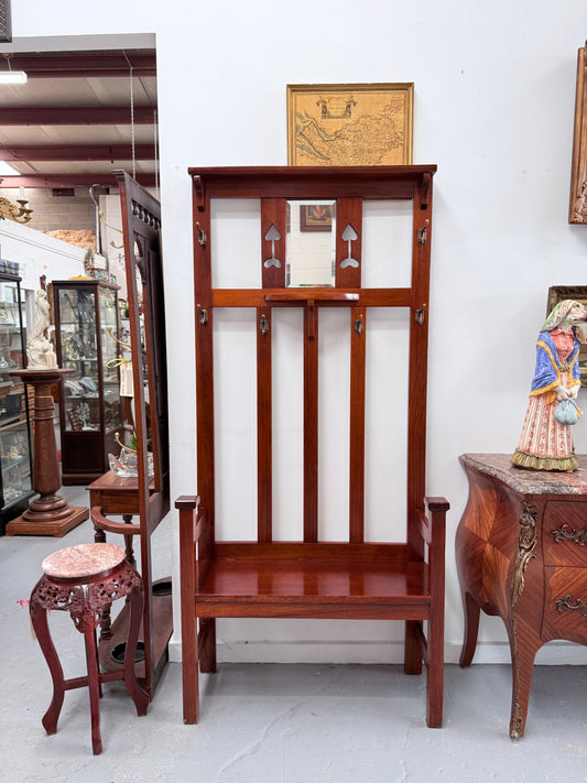 Arts & Crafts Blackwood Hallstand