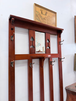Arts & Crafts Blackwood Hallstand | Antique & Vintage | Moonee Ponds Antiques | Australia Wide Delivery