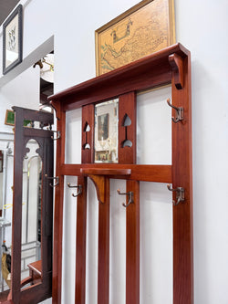 Arts & Crafts Blackwood Hallstand | Antique & Vintage | Moonee Ponds Antiques | Australia Wide Delivery