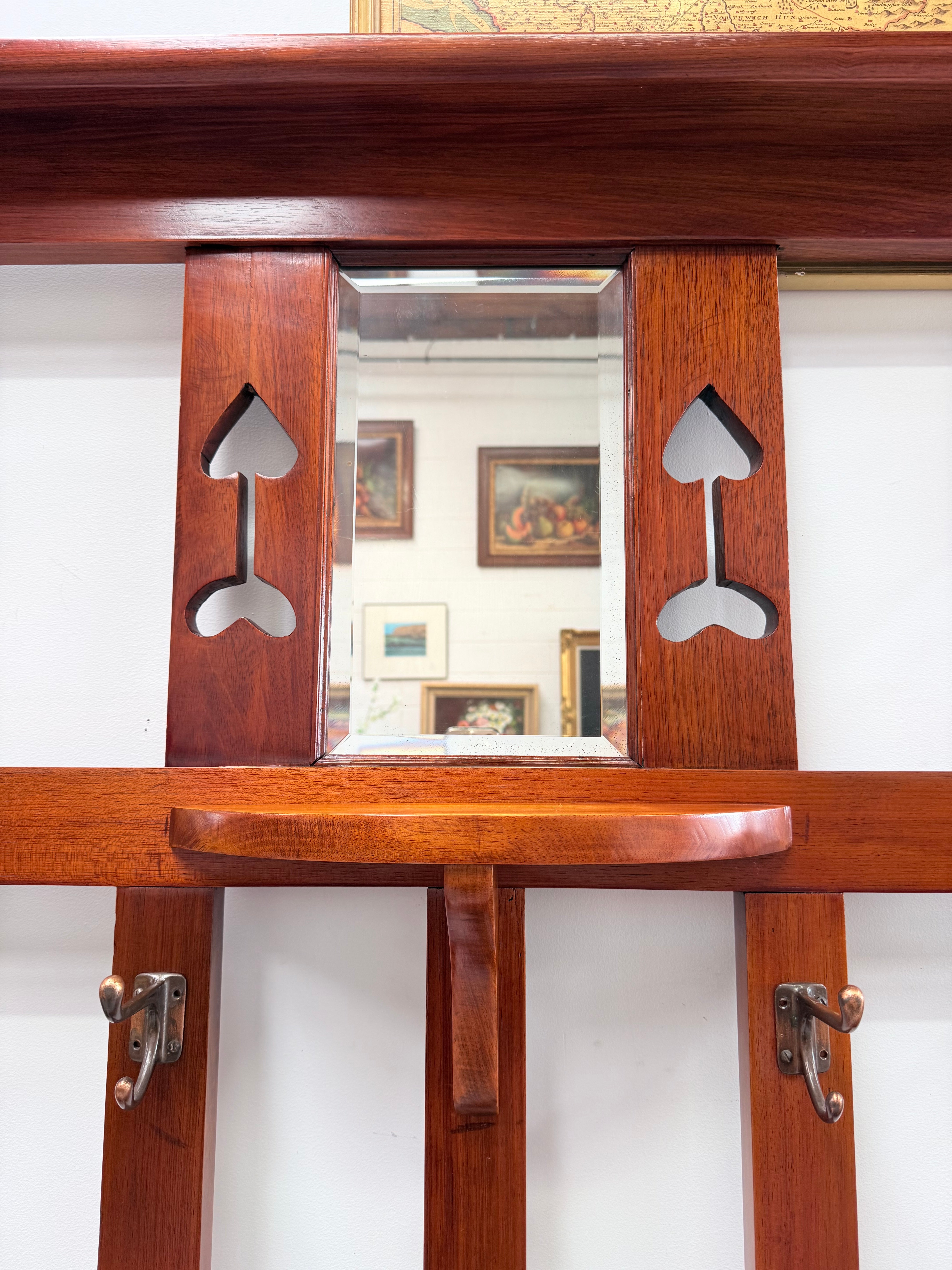 Arts & Crafts Blackwood Hallstand | Antique & Vintage | Moonee Ponds Antiques | Australia Wide