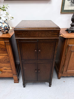 'His Masters Voice' Oak Cased Gramophone | Antique & Vintage | Moonee Ponds Antiques | Australia Wide Delivery