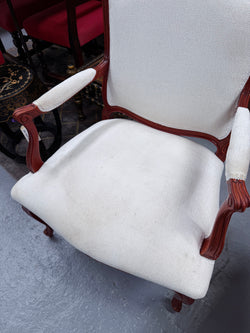 Louis XVth Style Upholstred Armchairs | Antique & Vintage | Moonee Ponds Antiques | Australia Wide Delivery