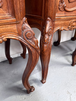 Pair of Louis XVth Style Marble Top Bedsides | Antique & Vintage | Moonee Ponds Antiques | Australia Wide Delivery