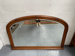 French Walnut Art Deco Style Mantle Mirror | Antique & Vintage | Moonee Ponds Antiques | Australia Wide Delivery