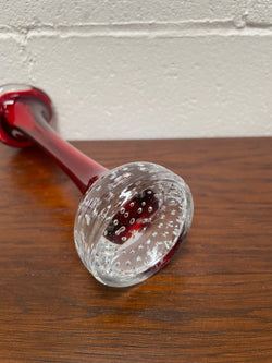 Beautiful Murano Ruby Vase | Antique & Vintage | Moonee Ponds Antiques | Australia Wide Delivery