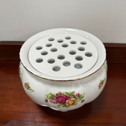 Vintage Royal Albert Flower Vase & Insert