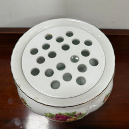 Vintage Royal Albert Flower Vase & Insert
