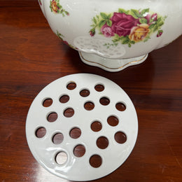Vintage Royal Albert Flower Vase & Insert