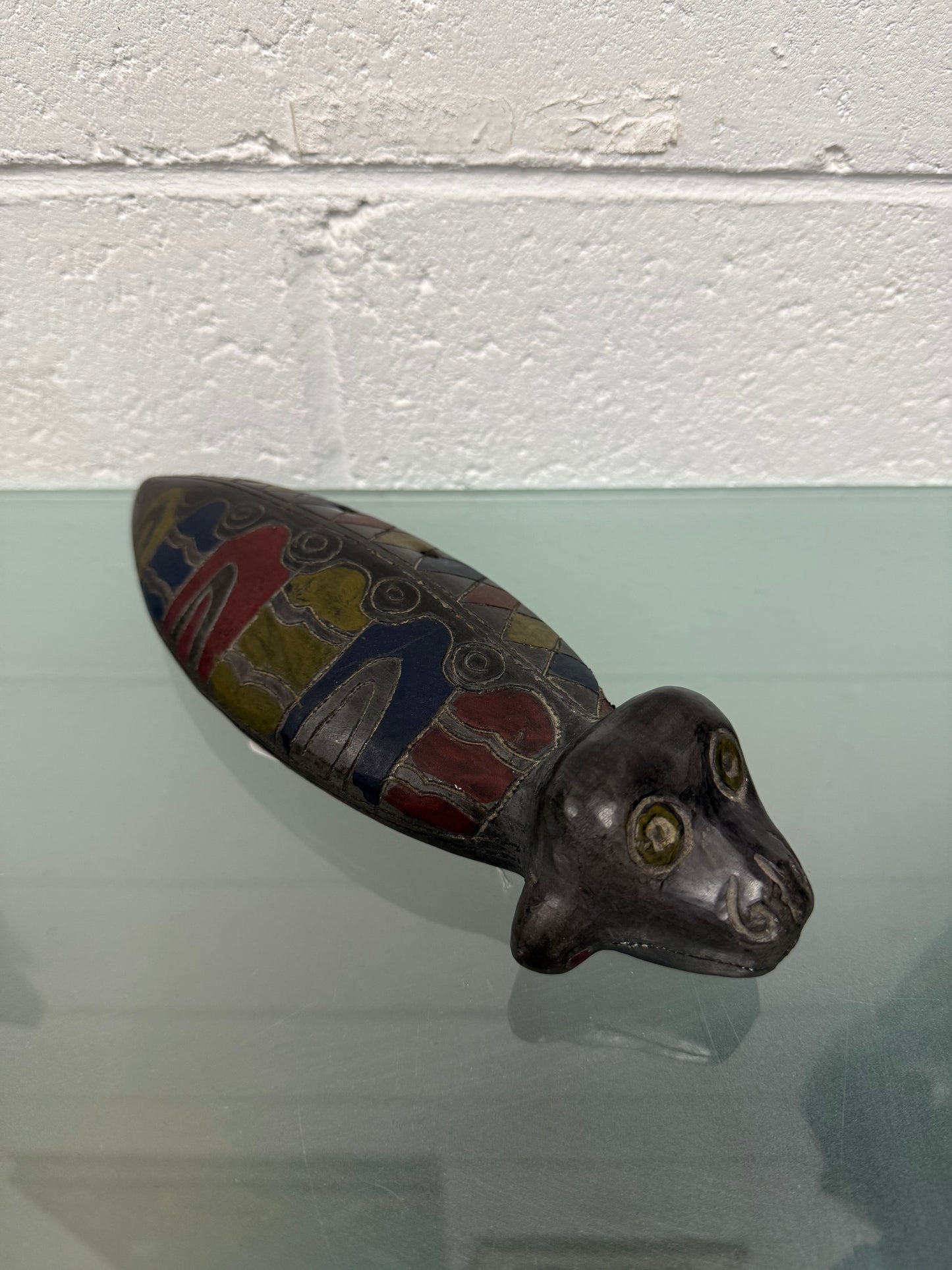 Vintage Ocarina Mexican Terracotta Musical Instrument