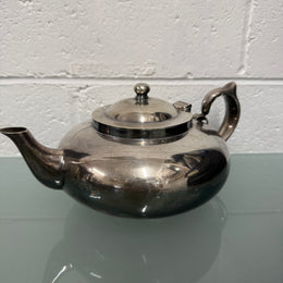 Vintage Heavy Silver Plate Robur Teapot & Infuser