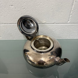 Vintage Heavy Silver Plate Robur Teapot & Infuser
