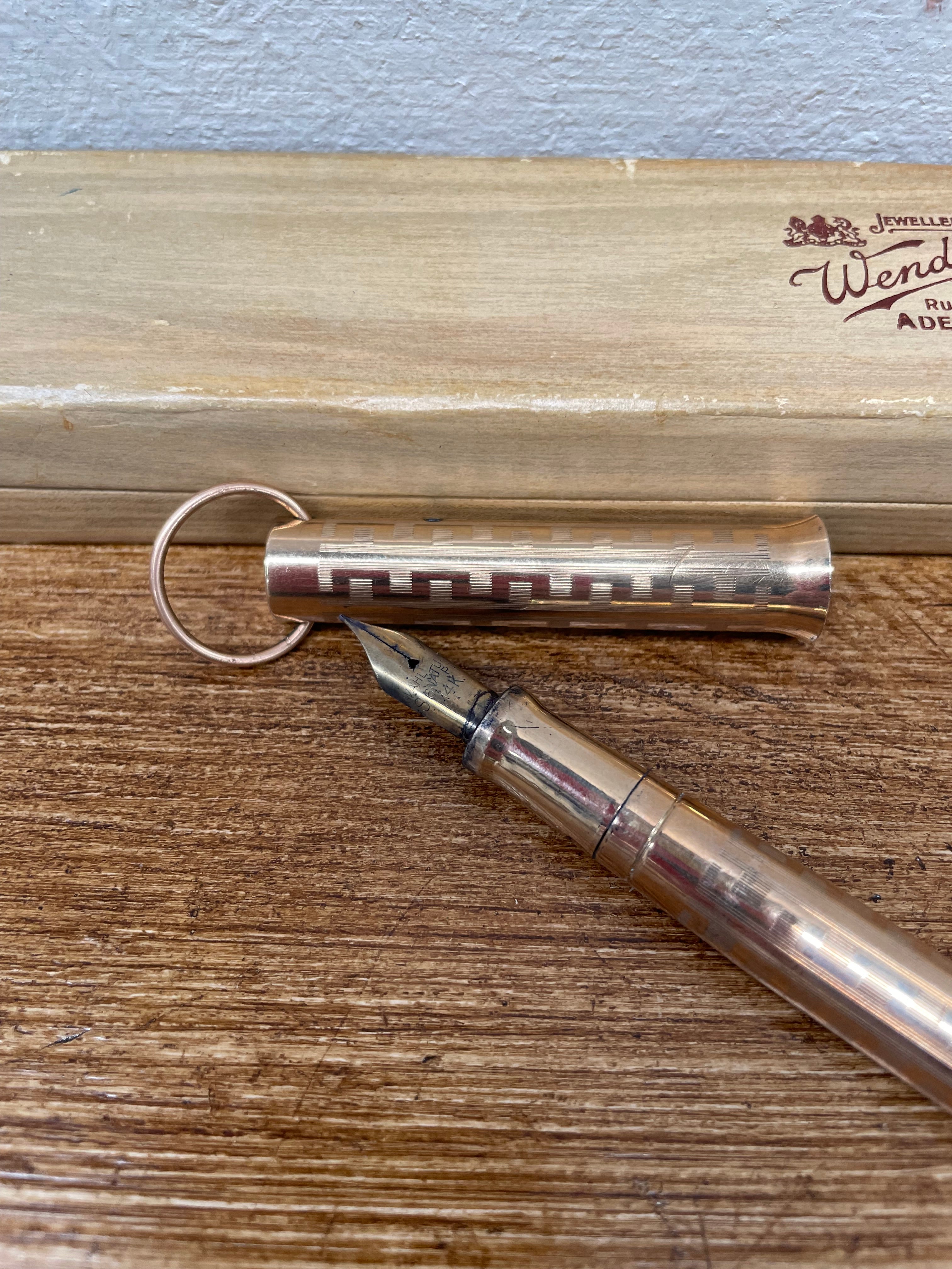 Highly Collectable & Rare Wahl Signature Gold Filled Fountain Pen | Antique & Vintage | Moonee Ponds Antiques | Australia Wide Delivery
