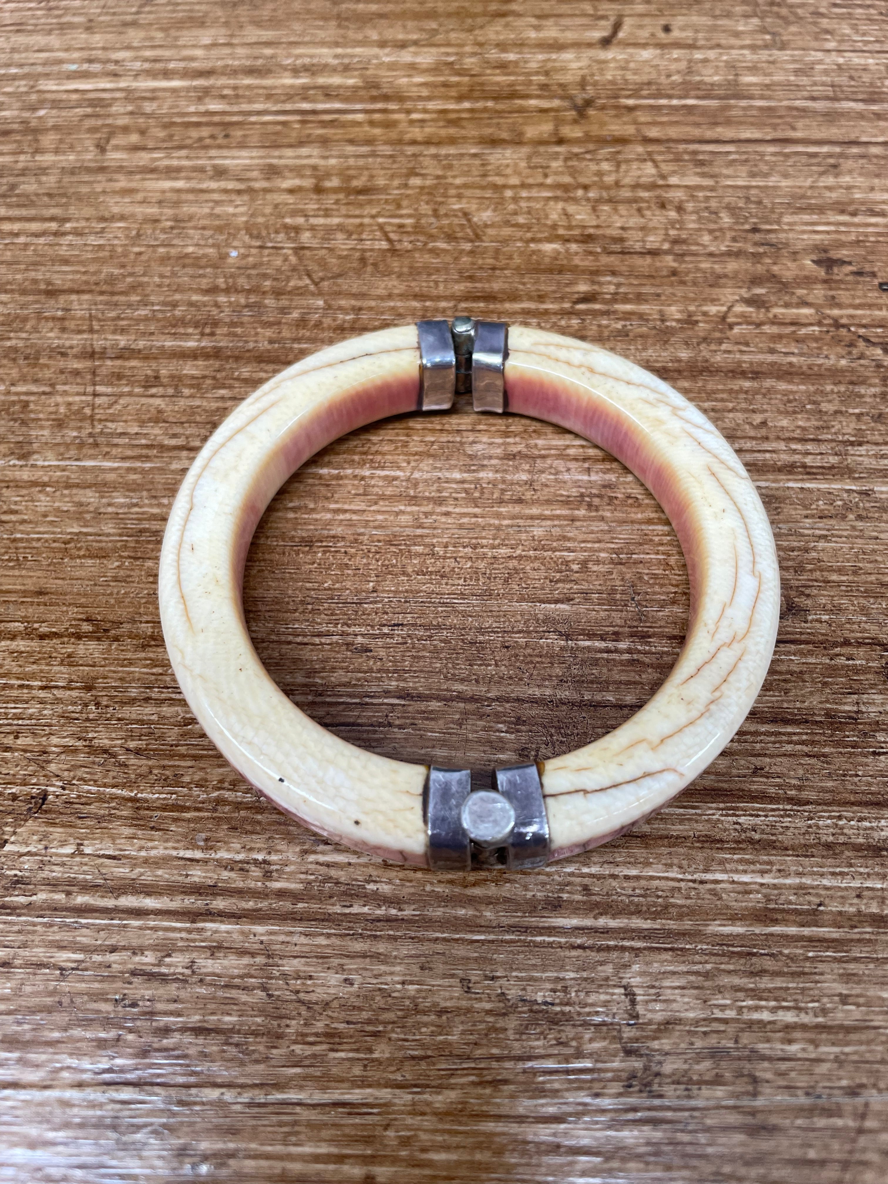 Antique Ivory & Silver Bracelet | Antique & Vintage | Moonee Ponds Antiques | Australia Wide Delivery