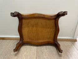 Victorian Walnut Upholstered Footstool | Antique & Vintage | Moonee Ponds Antiques | Australia Wide Delivery