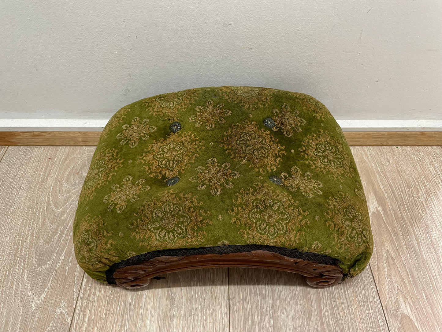 William IV Upholstered Footstool